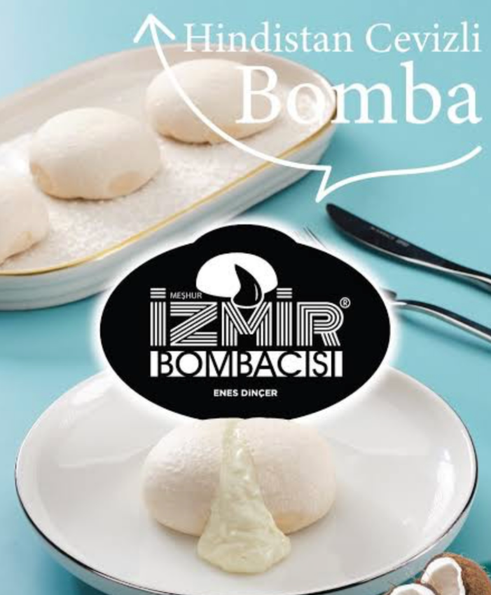 Hindistan Cevizli İzmir Bombası menü ürünü