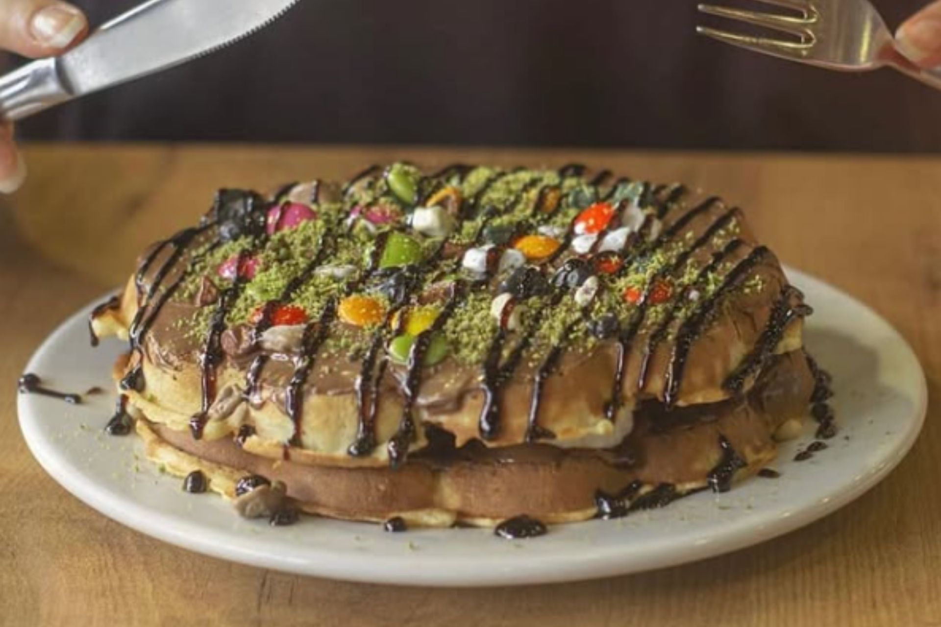 Trend Waffle menü ürünü