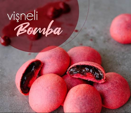 Vişneli İzmir Bombası menü ürünü