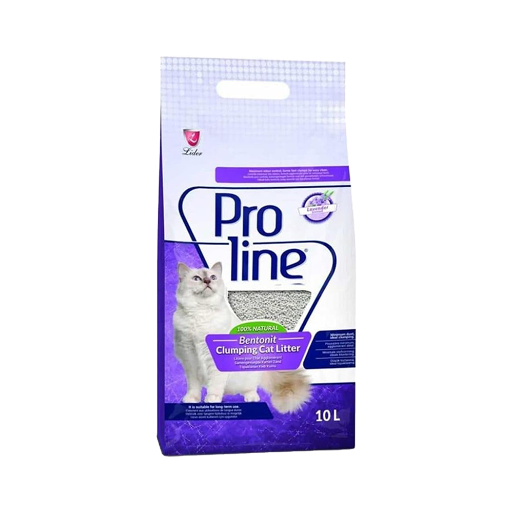 Pro Line Bentonit Topaklanan Lavanta Kokulu Kedi Kumu (10 lt ) menu item