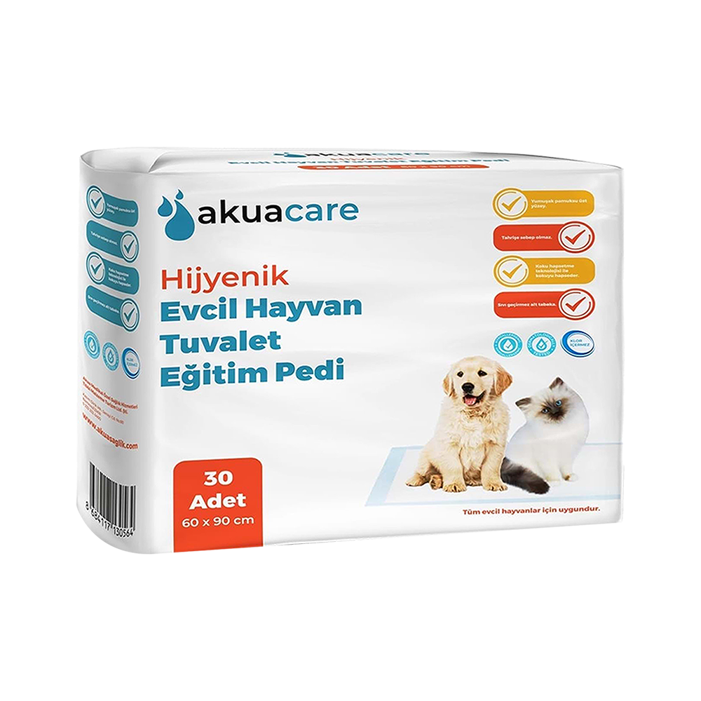 Akuacare Evcil Hayvan Tuvalet Eğitim Pedi (30 lu) menu item