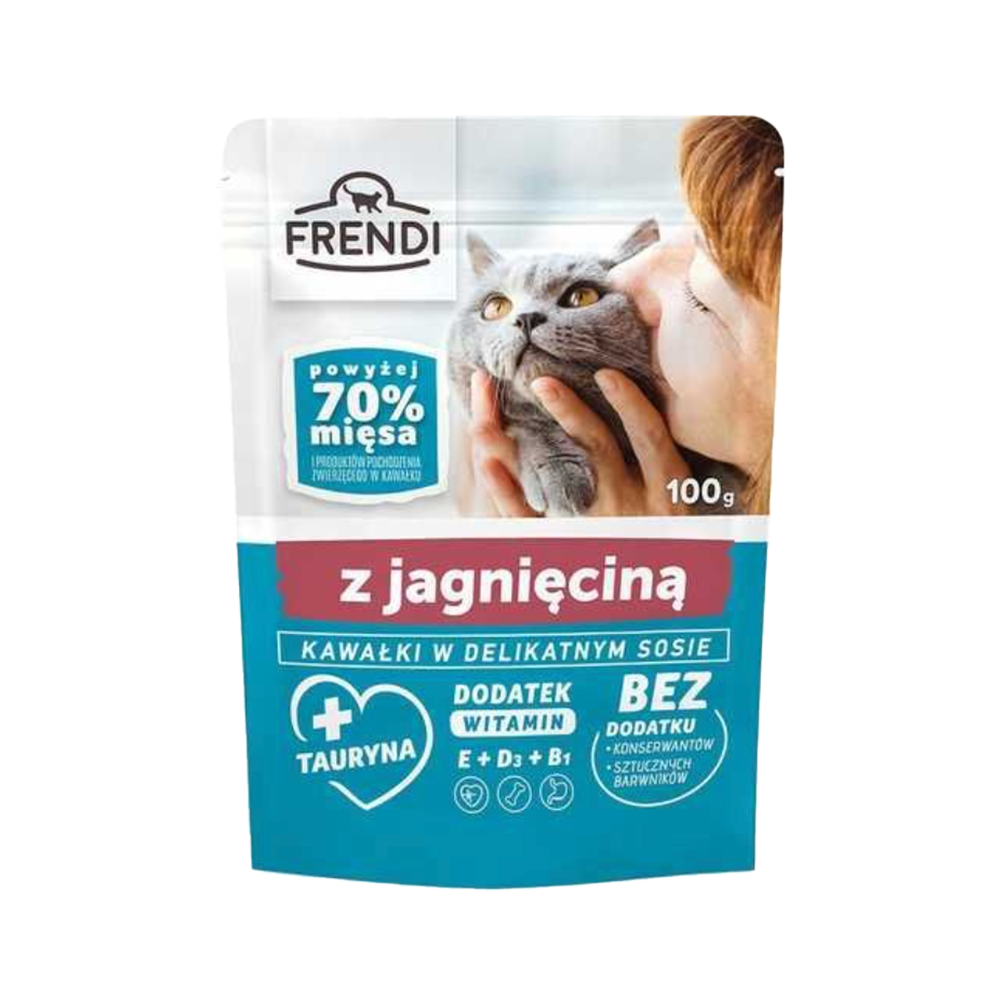 Frendi Kuzu Etli Yetikin Yaş Kedi Maması (100gr) menu item