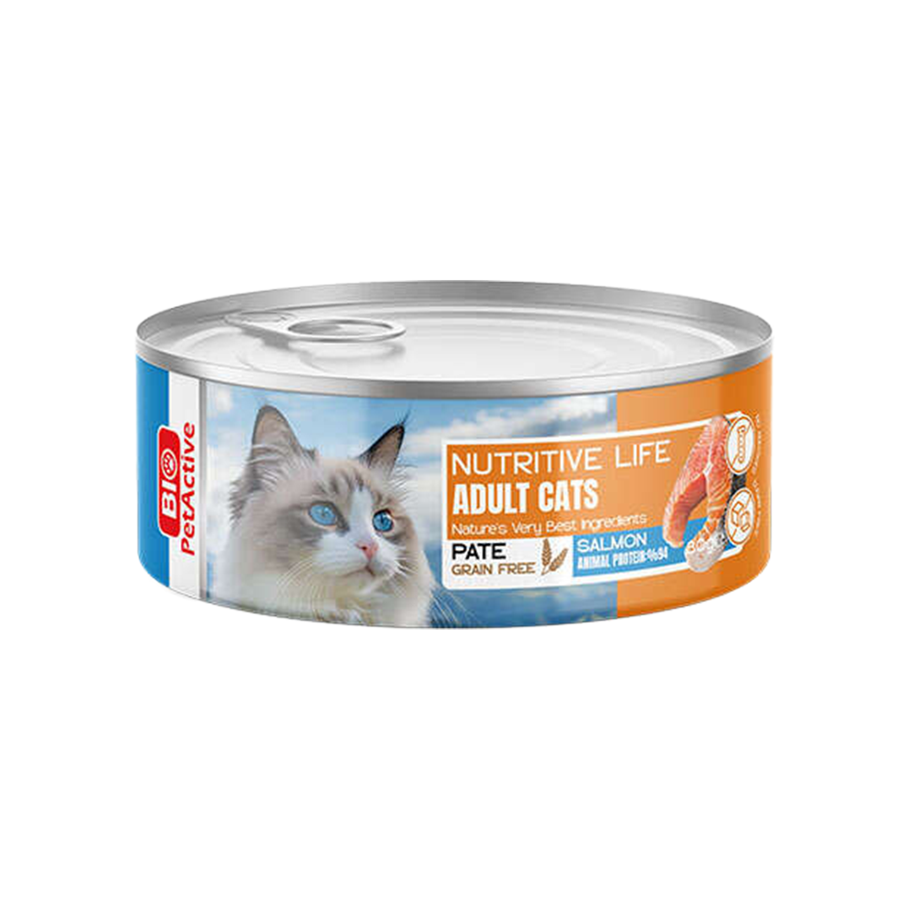 Bio PetActive Somonlu Ezme Kedi Konservesi (80gr) menu item