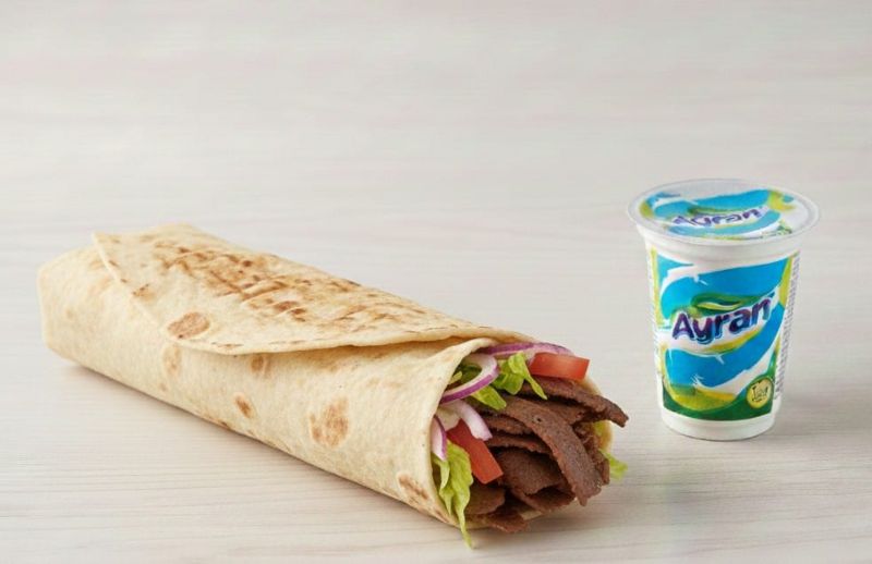 Et Dürüm Döner ve Ayran offer