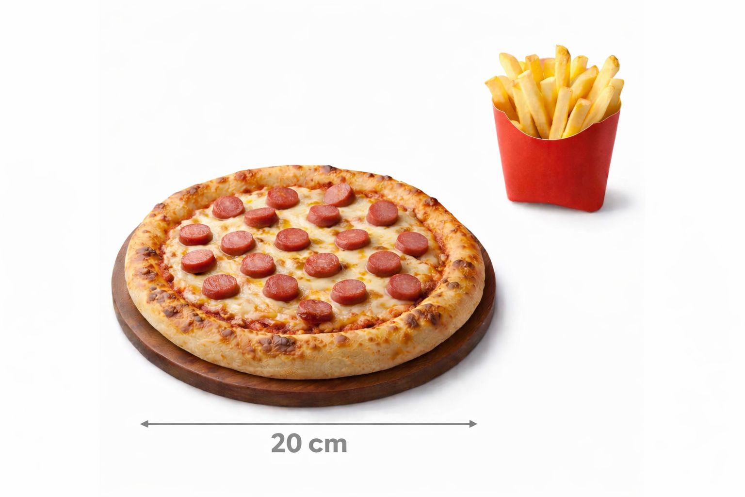 Sosisli Pizza Menü menü ürünü