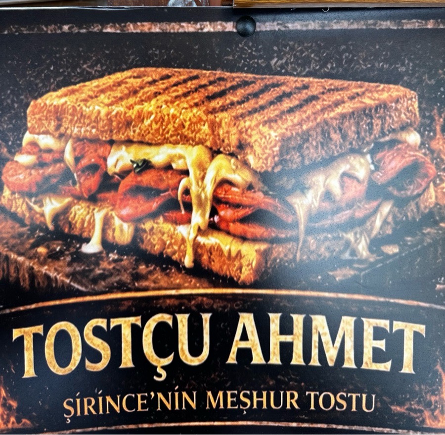 Tostçu Ahmet Special menü ürünü