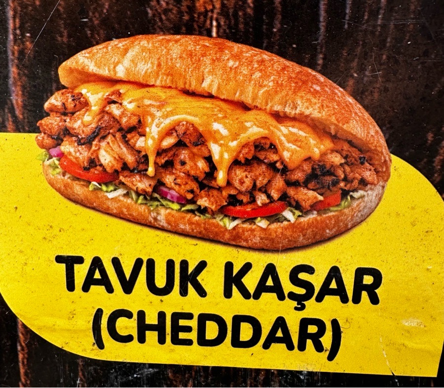 Tavuk Kaşar menu item