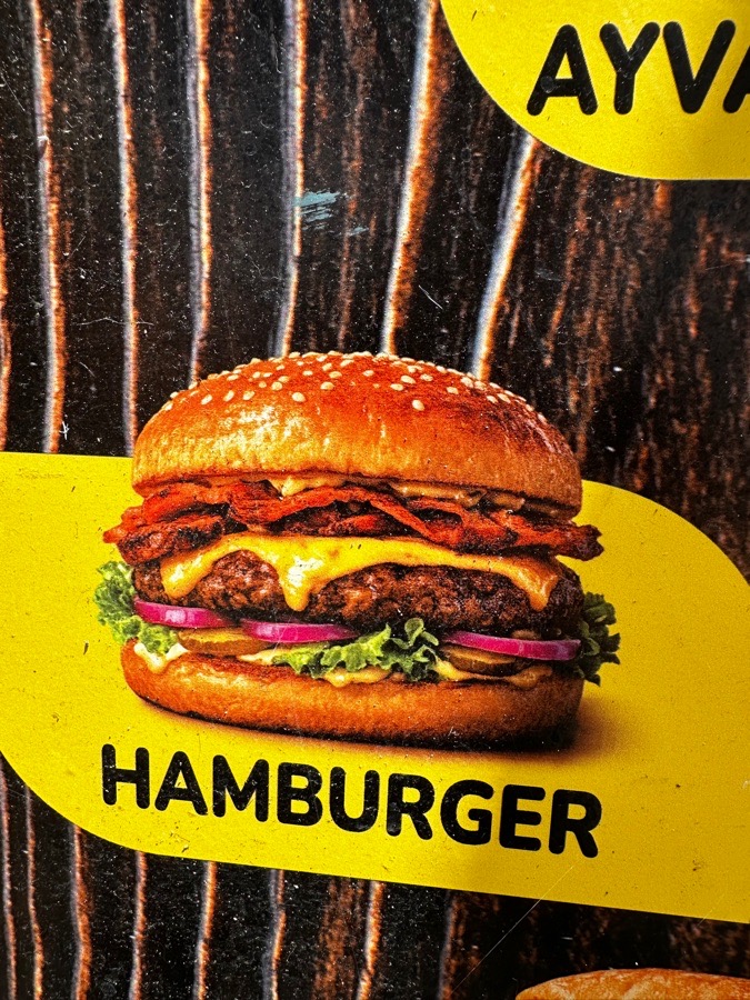 Hamburger menu item